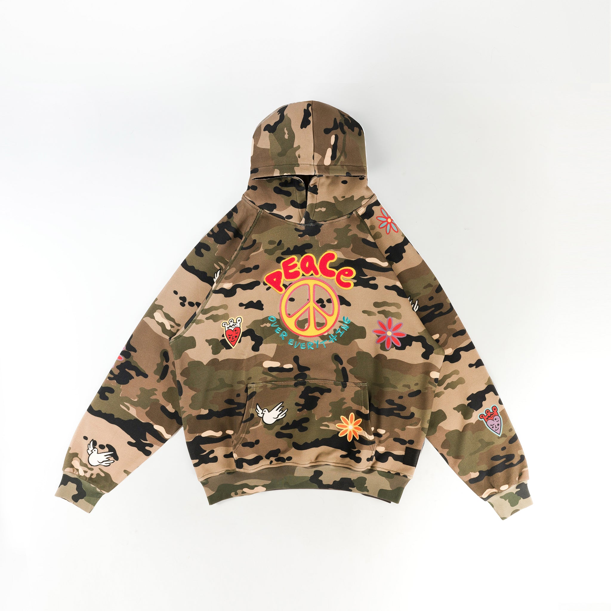 トップス sculptor camo hoodie Sweets Belly Camo Hoodie Khaki – Sculptor