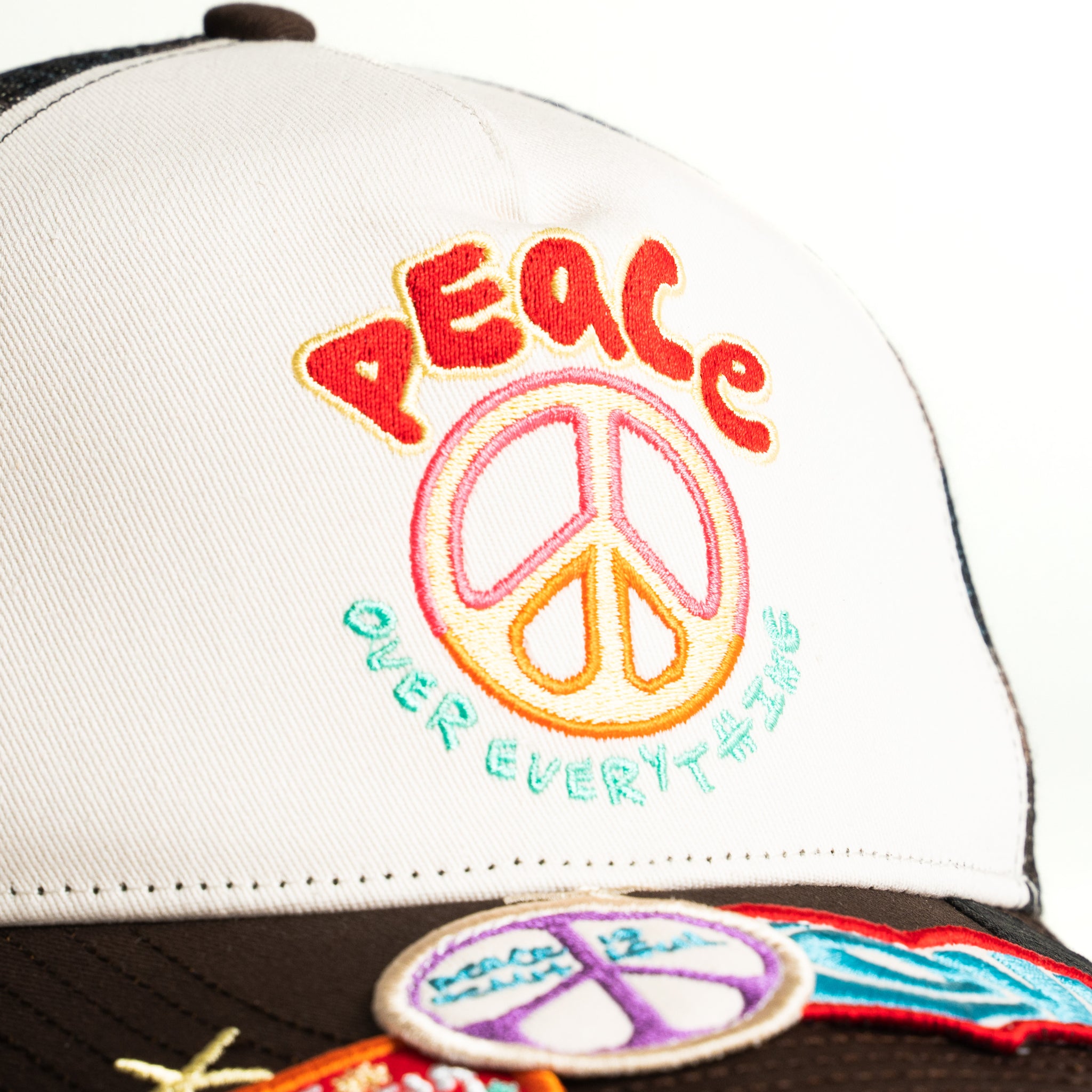 Peace Over Everything Camo Trucker Cap – Vic Garcia World