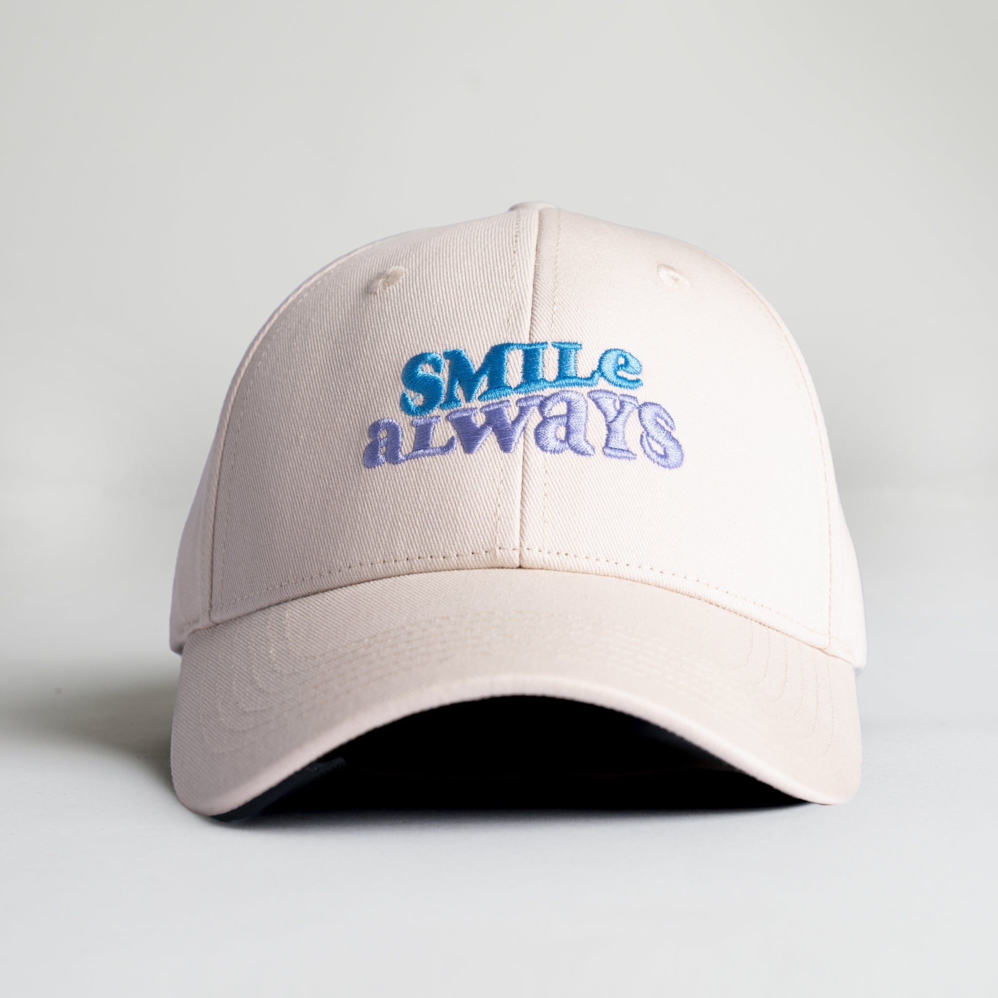 Smile Always 6 Panel SnapBack | Cream – Vic Garcia World